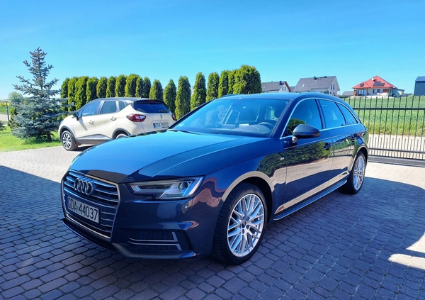 Audi A4 cena 104900 przebieg: 139740, rok produkcji 2016 z Kąty Wrocławskie małe 436